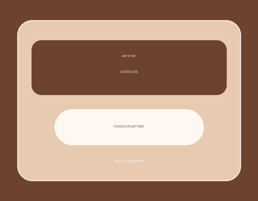 Chocolate gift box product preview